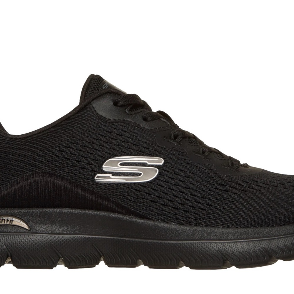 Womens Skechers Arch Fit Summits - Daily Flow Black Size 7.5 Excellent Cond